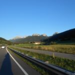 Pot od Bolzana proti meji z Avstrijo