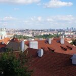 Pogled na Prago z gradu